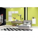 Σετ παιδικό/εφηβικό δωμάτιο με αναρτώμενα ντουλάπια