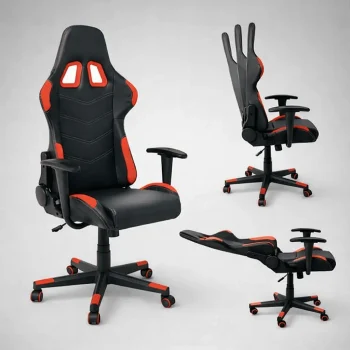 Πολυθρόνα Gaming με  Ανάκλιση - Image 3