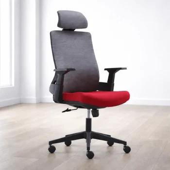 Καρέκλα Γραφείου με Ρυθμιζόμενο Προσκέφαλο