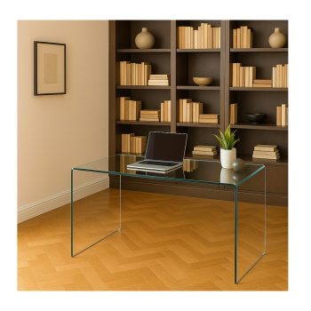 Κονσόλα Γραφείο Γυάλινο - Image 2