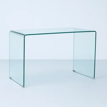 Κονσόλα Γραφείο Γυάλινο