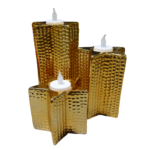 Διακοσμητικά κηροπήγια σχήμα αστέρι