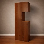 Αναρτώμενο κουτί καπλαμάς δρυς Εκθεσιακό