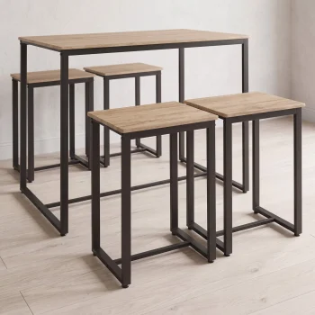 Set Bar Τραπέζι + 4 Σκαμπώ - Image 3