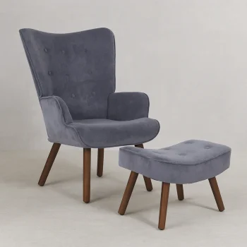 Πολυθρόνα - Μπερζέρα  - Υποπόδιο - Image 3