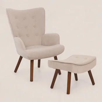 Πολυθρόνα - Μπερζέρα  - Υποπόδιο - Image 4