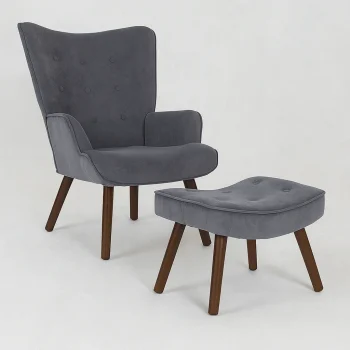 Πολυθρόνα - Μπερζέρα  - Υποπόδιο - Image 5