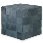 Σκαμπό-Κύβος Γκρί