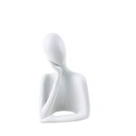 Φιγούρα Άσπρη Σκεπτική
