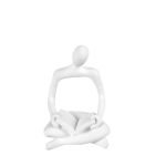 Φιγούρα  Λευκή Ανθρώπου με Βιβλίο