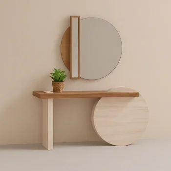 Κονσόλα εισόδου με καθρέπτη  Onar