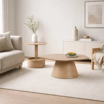 ΣΕΤ Τραπεζάκι Σαλονιού Flower - Image 2