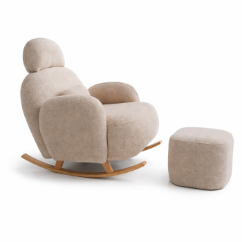 Πολυθρόνα Κουνιστή Puffy με υποπόδιο - Image 2