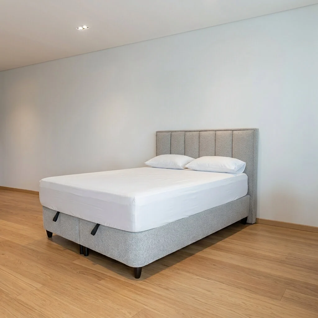 Κρεβάτι Διπλό με Αποθηκευτικό χώρο Viola - Box-Home • Έπιπλο - Κουζίνα - Μπάνιο