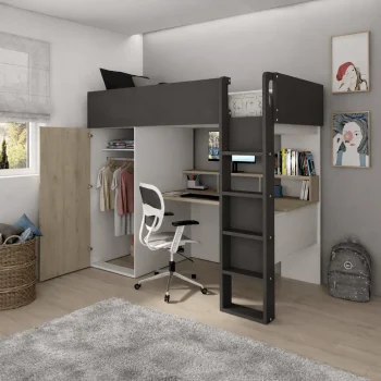 Flow High Sleeper Μονό Κρεβάτι