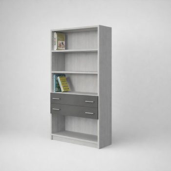 Βιβλιοθήκη Τεσσάρων Ραφιών με Δύο συρτάρια - Image 3