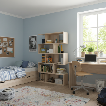 Βιβλιοθήκη  σε Ασύμμετρο Σχέδιο - Image 2