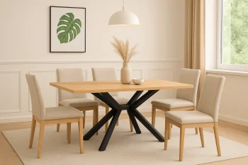 Τραπέζι με Μεταλλικά Πόδια - Image 2