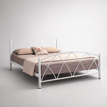 Διπλό Μεταλλικό Κρεβάτι HERMES - Image 2