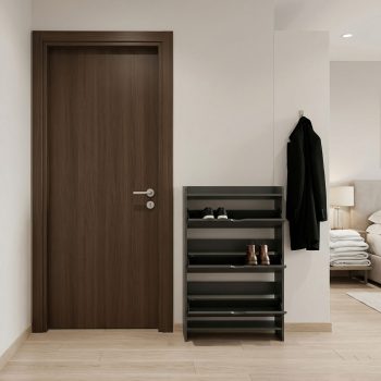 Παπουτσοθήκη Γκρι με 3 Πόρτες - Image 2