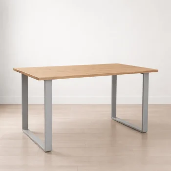 Γραφείο  Ξύλινο με Μεταλλικά Πόδια - Image 2