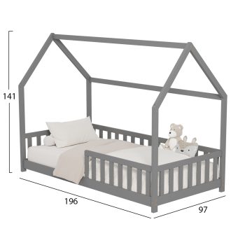 παιδικό κρεβάτι PHYLLIS τύπου Montessori - Image 3