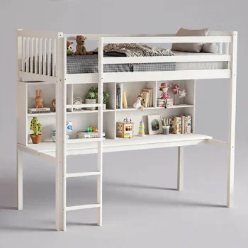 ΠΑΙΔΙΚH KOYKETA MONTESSORI ΜΕ ΓΡΑΦΕΙΟ & ΒΙΒΛΙΟΘΗΚΗ LIBRO