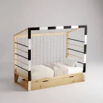 ΚΡΕΒΑΤΙ ΠΑΙΔΙΚΟ MONTESSORI ΜΕ ΣΥΡΤΑΡΙ GOALIE