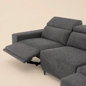 ΚΑΝΑΠΕΣ ΔΕΞΙΑ ΓΩΝΙΑ 5ΘΕΣΕΩΝ  ΜΕ RECLINE LUNARIS - Image 2