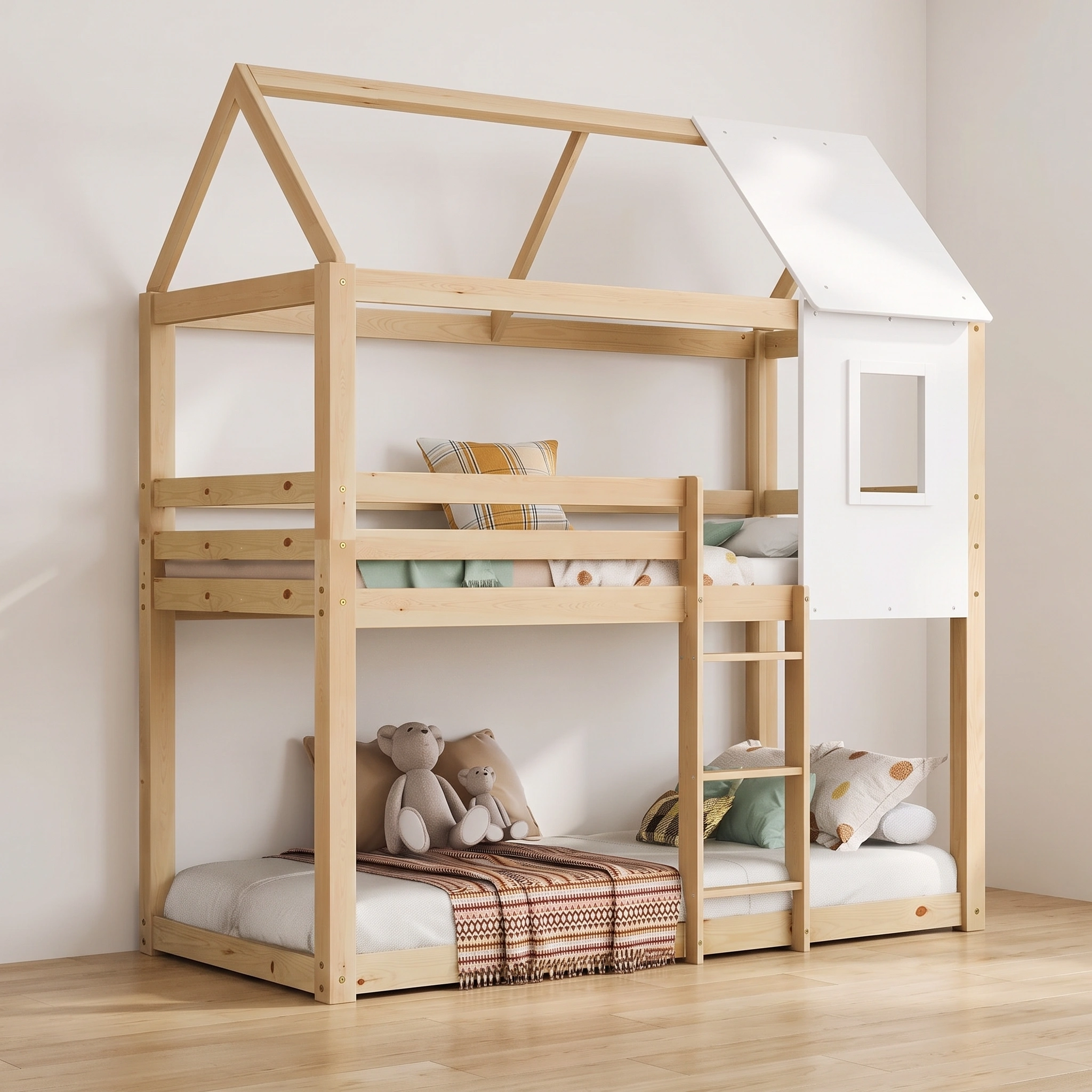 3 ΠΑΙΔΙΚΗ ΚΟΥΚΕΤΑ ΣΠΙΤΑΚΙ MONTESSORI HOOD - Image 1