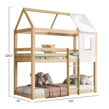 ΠΑΙΔΙΚΗ ΚΟΥΚΕΤΑ ΣΠΙΤΑΚΙ MONTESSORI HOOD - Image 4